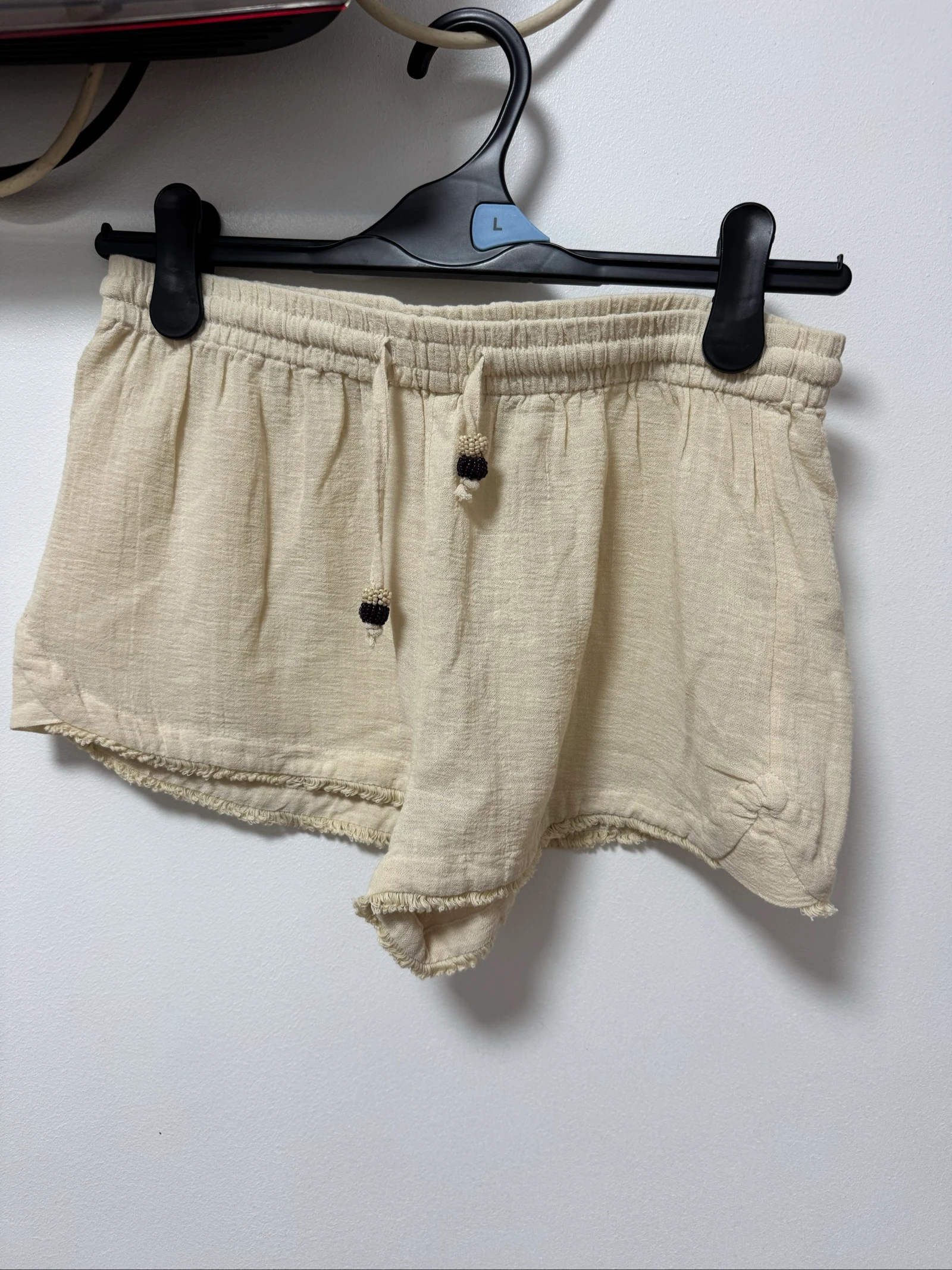 Beige linnen short – photo 3